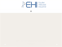 Tablet Screenshot of escalier-ehi.fr